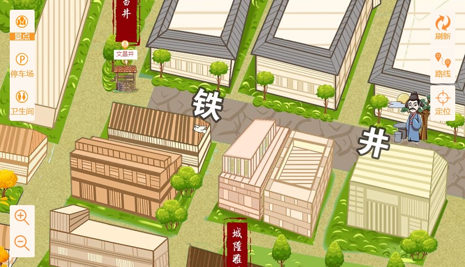 宜川智慧景区：手绘地图与语音导览的完美融合